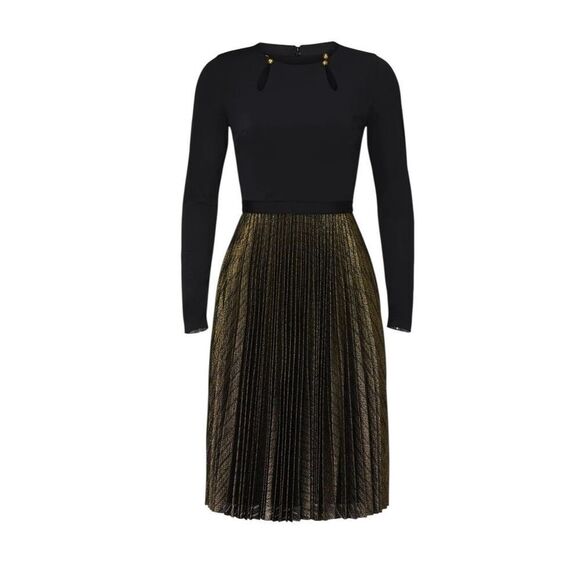 CATHERINE DEANE Metallic Nicki Dress Size 2 MSRP: $475 - Picture 1 of 10